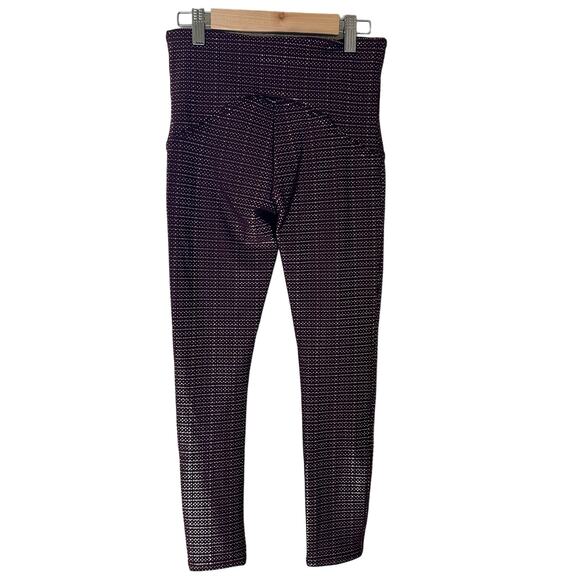 Spanx | NWT Size S Sara Blakely Leggings Metallic Mist 1wine Rose Gold - Picture 16 of 16